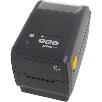 Zebra ZD411, 8 Punkte/mm (203dpi), RTC, EPLII, ZPLII, USB, USB-Host, BT (BLE) (203 dpi), Etikettendrucker, Schwarz Zebra ZD411, 8 Punkte/mm (203dpi), RTC, EPLII, ZPLII, USB, USB-Host, BT (BLE) (203 dpi), Etikettendrucker, Schwarz