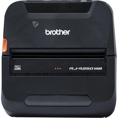 Brother RJ4250WB MOBILE PRINTER (ALL) (203 dpi), Etikettendrucker, Schwarz Brother RJ4250WB MOBILE PRINTER (ALL) (203 dpi), Etikettendrucker, Schwarz