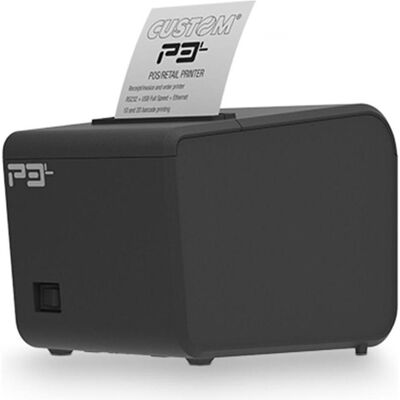 Custom PRINTER P3L 58/80MM ETH USB (Ethernet, RS-232, USB), Belegdrucker, Schwarz Custom PRINTER P3L 58/80MM ETH USB (Ethernet, RS-232, USB), Belegdrucker, Schwarz