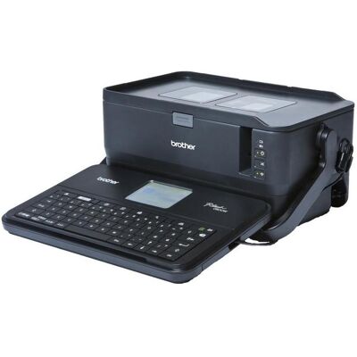 Brother stationary label printer PTD-800W thermal transfer (PTD800WYJ1) (360 dpi), Etikettendrucker, Schwarz Brother stationary label printer PTD-800W thermal transfer (PTD800WYJ1) (360 dpi), Etikettendrucker, Schwarz