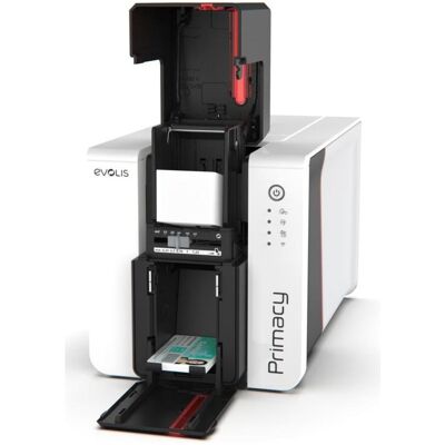 Evolis Primacy 2 Duplex Expert (300 dpi), Etikettendrucker, Schwarz, Weiss Evolis Primacy 2 Duplex Expert (300 dpi), Etikettendrucker, Schwarz, Weiss