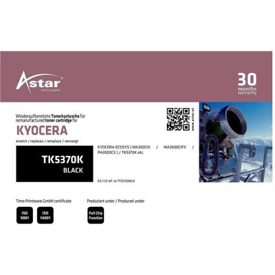 Astar, Toner, AS20393 KYOCERA TK5370K Ecosys Astar, Toner, AS20393 KYOCERA TK5370K Ecosys