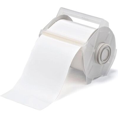 Brady, Etikettenrolle, B-7569, Standard Vinyl, Weiss, 101mm x 30m, f. GlobalMark (107.95 mm) Brady, Etikettenrolle, B-7569, Standard Vinyl, Weiss, 101mm x 30m, f. GlobalMark (107.95 mm)