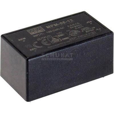 MeanWell MEAN WELL MPM-05-3.3, 80 - 264 V, 5 W, RoHS, 45,7 mm, 35 g, 270 Stück(e), Drucker Zubehör MeanWell MEAN WELL MPM-05-3.3, 80 - 264 V, 5 W, RoHS, 45,7 mm, 35 g, 270 Stück(e), Drucker Zubehör
