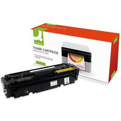 Q-Connect Q-Connect Gelber Toner für Farb-Laserdrucker - Toner Q-Connect Q-Connect Gelber Toner für Farb-Laserdrucker - Toner