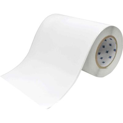 Brady, Etikettenrolle, White Continuous Vinyl Tape (203.20 mm) Brady, Etikettenrolle, White Continuous Vinyl Tape (203.20 mm)