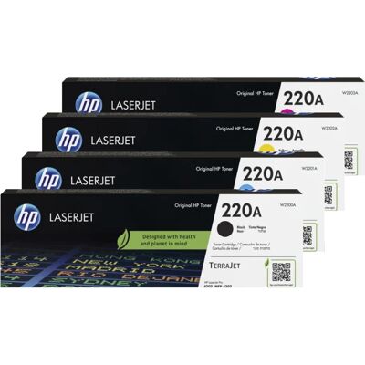 HP Toner, 220A LaserJet Toner Combo Pack HP Toner, 220A LaserJet Toner Combo Pack