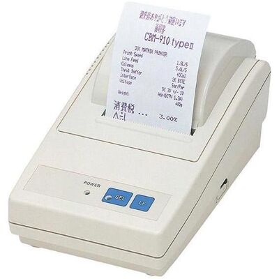Citizen CBM 910 II Quittungsdrucker (RS-232), Belegdrucker, Weiss Citizen CBM 910 II Quittungsdrucker (RS-232), Belegdrucker, Weiss