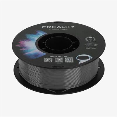 Creality Filament (PETG, 1.75 mm, 1000 g), 3D Filament, Grau Creality Filament (PETG, 1.75 mm, 1000 g), 3D Filament, Grau
