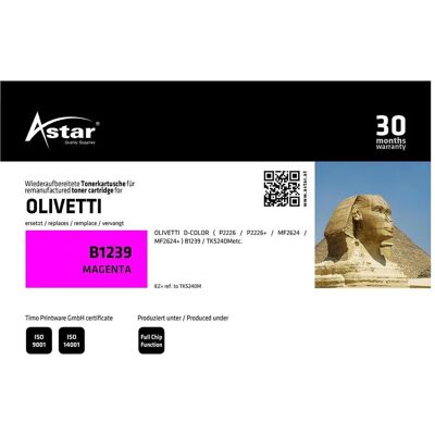 Astar, Toner, AS20486 OLIVETTI B1239 d-Color Astar, Toner, AS20486 OLIVETTI B1239 d-Color