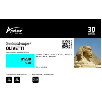 Astar, Toner, AS20485 OLIVETTI B1238 d-Color Astar, Toner, AS20485 OLIVETTI B1238 d-Color