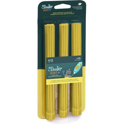 3Doodler Filament Start+ 75 gelb (92 g), 3D Filament, Gelb 3Doodler Filament Start+ 75 gelb (92 g), 3D Filament, Gelb