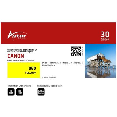 Astar, Toner, AS20519 CANON 069 LBP Cartridge Astar, Toner, AS20519 CANON 069 LBP Cartridge