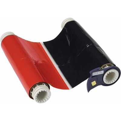 Brady B85-R-158x60-BK/RD-200P, Farbband, Schwarz/Rot, 158.00 mm x 60.00 m, Farbfeldlänge 200.00 mm, Drucker Zubehör Brady B85-R-158x60-BK/RD-200P, Farbband, Schwarz/Rot, 158.00 mm x 60.00 m, Farbfeldlänge 200.00 mm, Drucker Zubehör