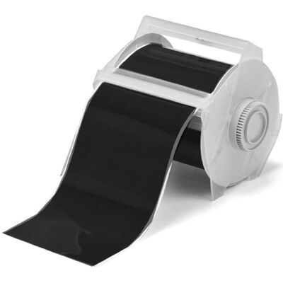 Brady, Etikettenrolle, B-7569, Standard Vinyl, Schwarz, 101mm x 30m, f. GlobalMark (101.60 mm) Brady, Etikettenrolle, B-7569, Standard Vinyl, Schwarz, 101mm x 30m, f. GlobalMark (101.60 mm)