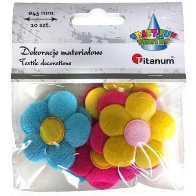 Titanum Materialapplikationen Blumen 45x45mm Mix 10 Stk, 3D Drucker Zubehör Titanum Materialapplikationen Blumen 45x45mm Mix 10 Stk, 3D Drucker Zubehör