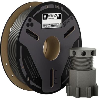 Elegoo PETG-CF filament (gray) (PETG-CF), 3D Filament, Grau Elegoo PETG-CF filament (gray) (PETG-CF), 3D Filament, Grau