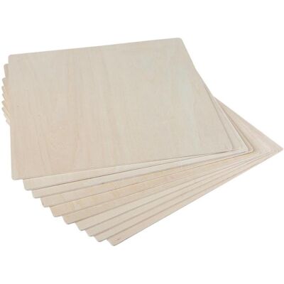 Creality Falcon Series Birkenholz Sperrholzplatten - 200 x 200 x 3mm - 10 Stück - 3D Drucker Zubehör Creality Falcon Series Birkenholz Sperrholzplatten - 200 x 200 x 3mm - 10 Stück - 3D Drucker Zubehör