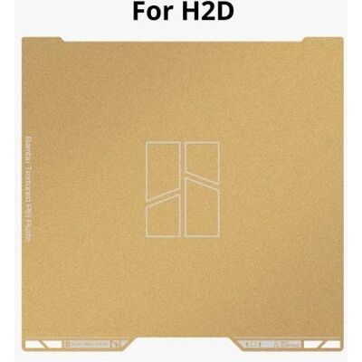 Bambu Lab Doppelseitig strukturierte PEI Platte H2D, 3D Drucker Zubehör Bambu Lab Doppelseitig strukturierte PEI Platte H2D, 3D Drucker Zubehör