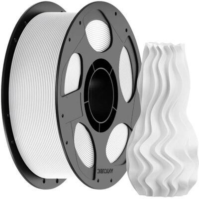 Anycubic PLA+ 1,75 mm for 3D printer, 1kg, White (PLA+, 1.75 mm, 1000 g), 3D Filament, Weiss Anycubic PLA+ 1,75 mm for 3D printer, 1kg, White (PLA+, 1.75 mm, 1000 g), 3D Filament, Weiss