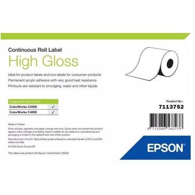 Epson Etikettenrolle, High Gloss Label - Continuous (51 mm) Epson Etikettenrolle, High Gloss Label - Continuous (51 mm)