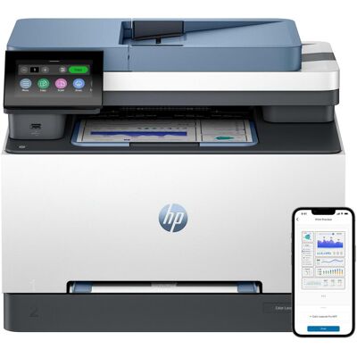 HP Color LaserJet Pro MFP 3302fdn (Laser, Farbe), Drucker, Blau, Weiss, Grau HP Color LaserJet Pro MFP 3302fdn (Laser, Farbe), Drucker, Blau, Weiss, Grau