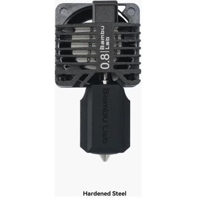Bambu Lab Hotend - hardened steel nozzle 0.8mm (Düse, Hotend), 3D Drucker Zubehör Bambu Lab Hotend - hardened steel nozzle 0.8mm (Düse, Hotend), 3D Drucker Zubehör