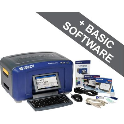 Brady S3700-QWERTZ, S3700 Mono-/Multicolor Schilder- & Etikettendrucker mit Tastatur, Abschneider, Etikettendrucker, Mehrfarbig Brady S3700-QWERTZ, S3700 Mono-/Multicolor Schilder- & Etikettendrucker mit Tastatur, Abschneider, Etikettendrucker, Mehrfarbig
