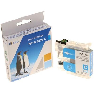 G&G LC-123C Cyan Druckerpatrone - Druckerpatrone G&G LC-123C Cyan Druckerpatrone - Druckerpatrone