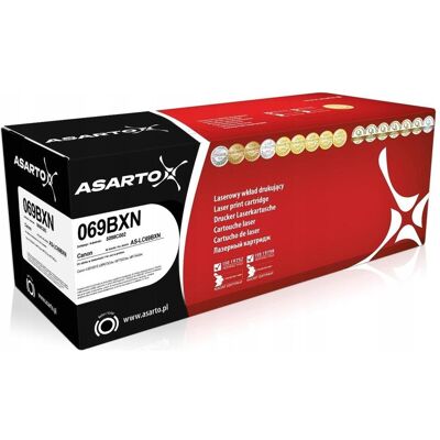 Asaro, Toner, Asarto as-LC69BXN Canon 069BXN Compatible Toner, 7600 Pages, Black Asaro, Toner, Asarto as-LC69BXN Canon 069BXN Compatible Toner, 7600 Pages, Black