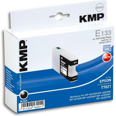 KMP, Druckerpatrone, E133 - 45 ml - Schwarz - kompatibel - Tintenpatrone (BK) KMP, Druckerpatrone, E133 - 45 ml - Schwarz - kompatibel - Tintenpatrone (BK)