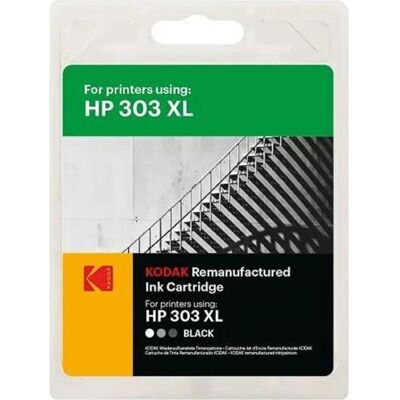 Kodak Druckerpatrone, 303XL (T6N04AE) Sort 17 ml - HP (kompatibel) Kodak Druckerpatrone, 303XL (T6N04AE) Sort 17 ml - HP (kompatibel)