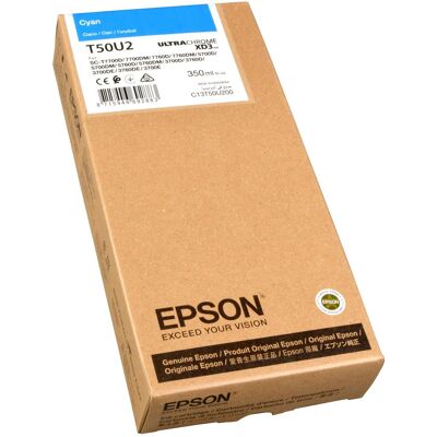 Epson Druckerpatrone, C13T50U200 Cyan 350ml (C) Epson Druckerpatrone, C13T50U200 Cyan 350ml (C)