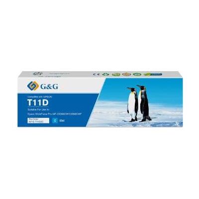 G&G, Druckerpatrone, (NP-E-T11DC(PG)) COMPATIB.EPSON C13T11D240 CY XL (C) G&G, Druckerpatrone, (NP-E-T11DC(PG)) COMPATIB.EPSON C13T11D240 CY XL (C)