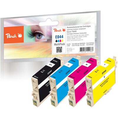 Peach, Druckerpatrone, Spar Pack Tintenpatronen kompatibel zu Epson T0445, C13T04454010 Peach, Druckerpatrone, Spar Pack Tintenpatronen kompatibel zu Epson T0445, C13T04454010