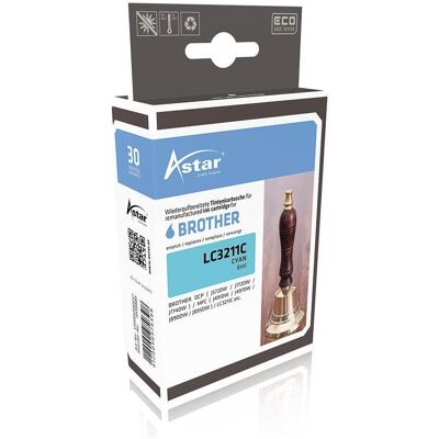 Astar, Druckerpatrone, Brother Ink cyan 200 Seiten inkl. Chip (C) Astar, Druckerpatrone, Brother Ink cyan 200 Seiten inkl. Chip (C)