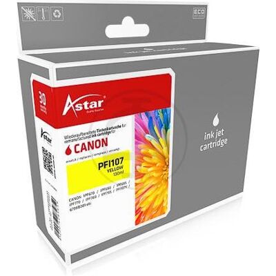 Astar 130 ml Gelb Kompatible Tintenpatrone - Großformatdrucker Astar 130 ml Gelb Kompatible Tintenpatrone - Großformatdrucker