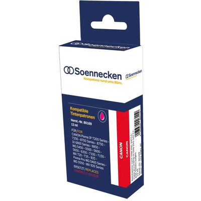 Soennecken, Druckerpatrone, Tintenpatrone 80169 wie Canon CLI551XLM magenta - Tintenpatrone - Magenta (M) Soennecken, Druckerpatrone, Tintenpatrone 80169 wie Canon CLI551XLM magenta - Tintenpatrone - Magenta (M)