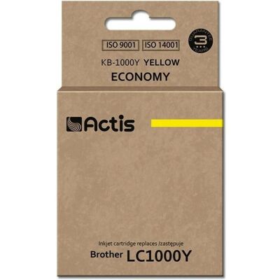 Factis, Druckerpatrone, KB-1000Y ink cartridge for Brother printer LC1000/LC970 Yellow - Kompatibel - Ti (Y) Factis, Druckerpatrone, KB-1000Y ink cartridge for Brother printer LC1000/LC970 Yellow - Kompatibel - Ti (Y)