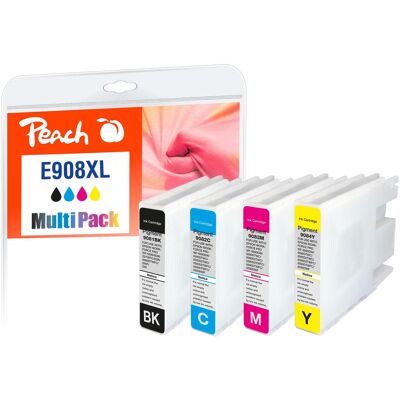 Peach, Druckerpatrone, Tinte Epson No 908XL MultiPack (C, M, Y) Peach, Druckerpatrone, Tinte Epson No 908XL MultiPack (C, M, Y)