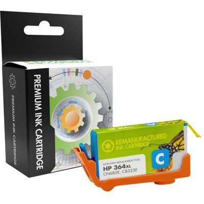 Control, Druckerpatrone, STATIC Ink cartr HP CB323EE cyn reman Control, Druckerpatrone, STATIC Ink cartr HP CB323EE cyn reman