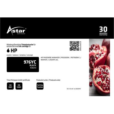 Astar, Druckerpatrone, hp976yc/l0s20yc 436ml 21.000s. (BK) Astar, Druckerpatrone, hp976yc/l0s20yc 436ml 21.000s. (BK)