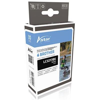 Astar, Druckerpatrone, Brother Ink black LC3217BK 550 Seiten inkl. Chip - Broth. Ink MFCJ6930DW - (BK) Astar, Druckerpatrone, Brother Ink black LC3217BK 550 Seiten inkl. Chip - Broth. Ink MFCJ6930DW - (BK)