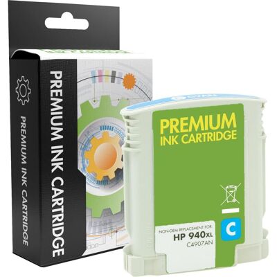 Control, Druckerpatrone, STATIC Ink cartr HP C4907AE cyn rem 1.4k Control, Druckerpatrone, STATIC Ink cartr HP C4907AE cyn rem 1.4k