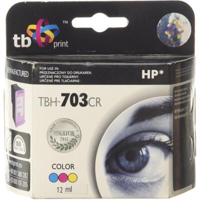 IBM Druckerpatrone, Ink HP DJ D730/F735 Color remanufactured H-703CR (HP No. 703 CD888AE) (C, M, Y) IBM Druckerpatrone, Ink HP DJ D730/F735 Color remanufactured H-703CR (HP No. 703 CD888AE) (C, M, Y)