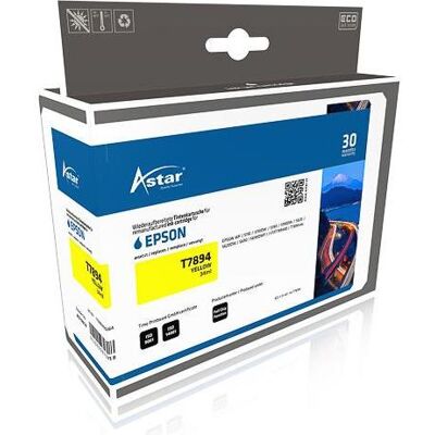 Astar, Druckerpatrone, AS70074 Epson WF5110WF TINTE YEL - Yellow (Y) Astar, Druckerpatrone, AS70074 Epson WF5110WF TINTE YEL - Yellow (Y)