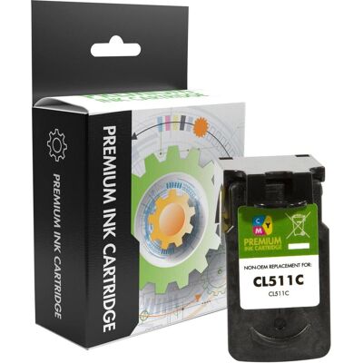 Control, Druckerpatrone, STATIC Ink cartridge compatible with Canon CL-511 Tri-color remanufactured (C, M, Y) Control, Druckerpatrone, STATIC Ink cartridge compatible with Canon CL-511 Tri-color remanufactured (C, M, Y)