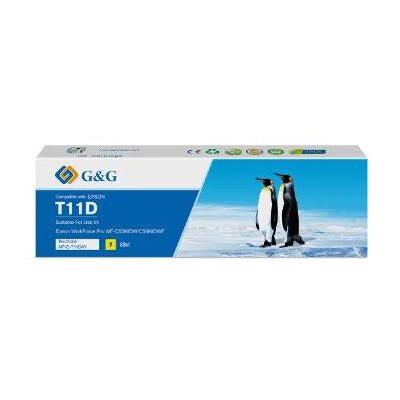 G&G, Druckerpatrone, (NP-E-T11DY(PG)) COMPATIB.EPSON C13T11D440 YE XL G&G, Druckerpatrone, (NP-E-T11DY(PG)) COMPATIB.EPSON C13T11D440 YE XL