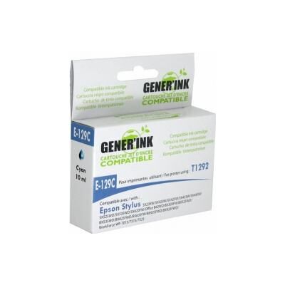 Astar, Druckerpatrone, Printer accessories Generink Tintes kārtridžs GenerInk Epson T1292C Cyan Astar, Druckerpatrone, Printer accessories Generink Tintes kārtridžs GenerInk Epson T1292C Cyan