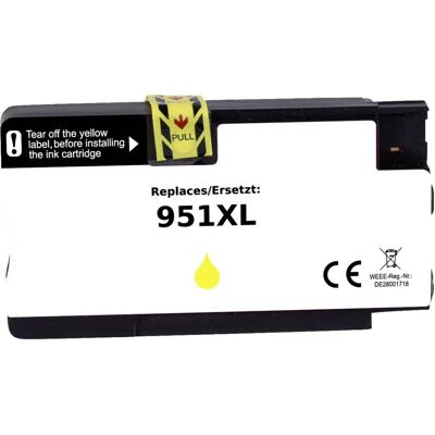 Renkforce HP 951XL Gelb Kompatible Patrone - Druckertinte Renkforce HP 951XL Gelb Kompatible Patrone - Druckertinte